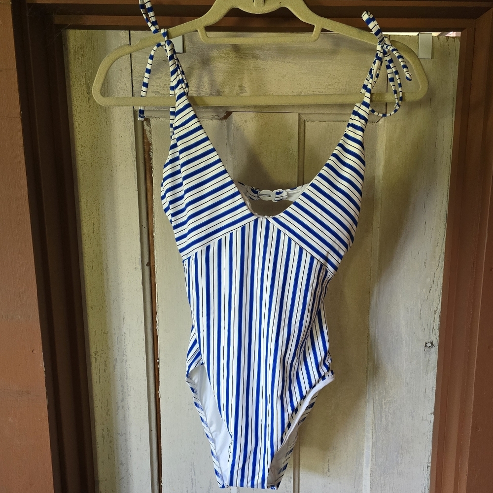 NWT Ralph Lauren Striped Swimsuit